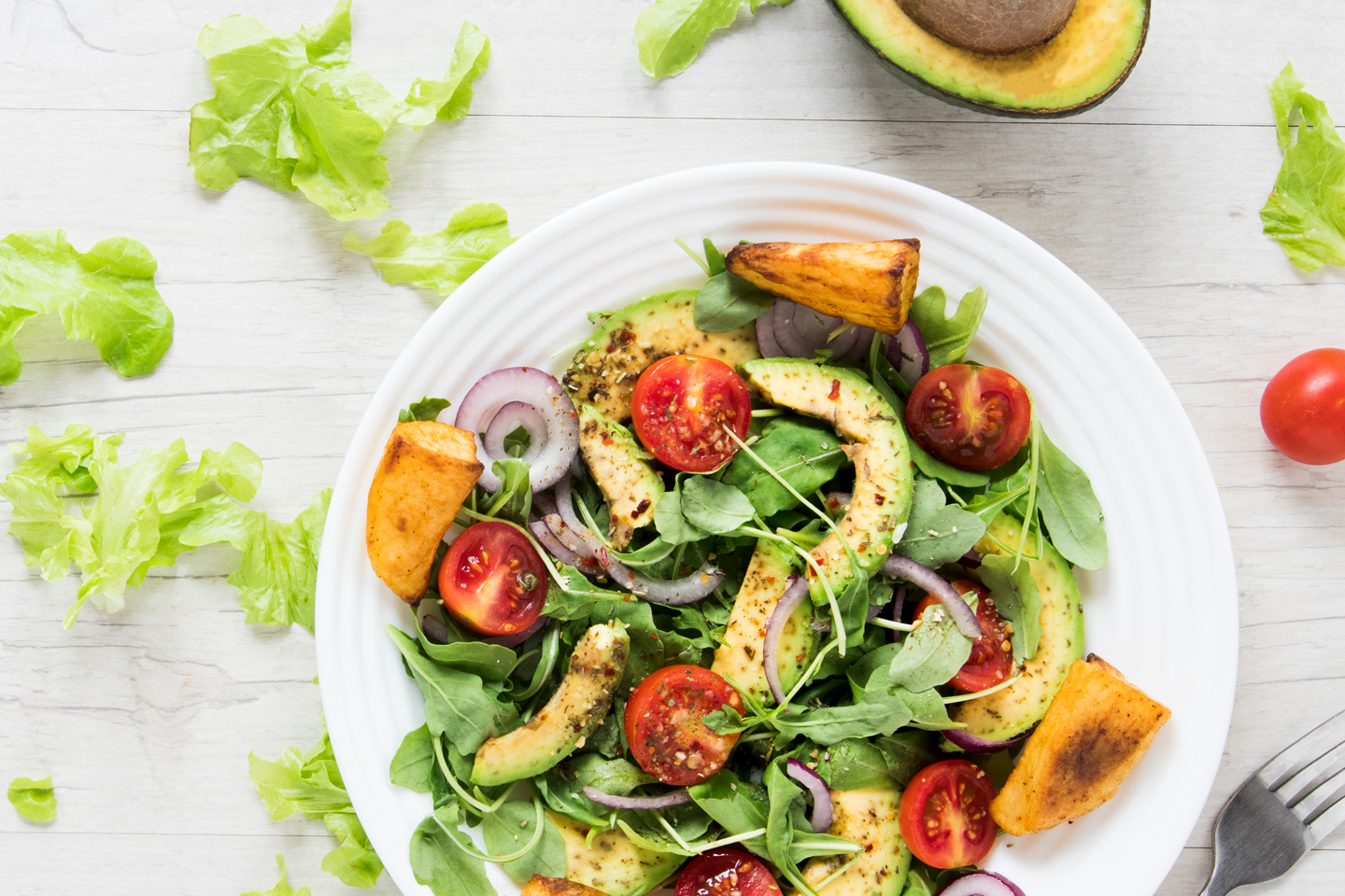 EetBeleef_bord met salade